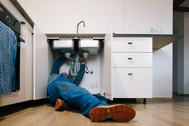 Professional Plumbing technician working in Cumnock, NC